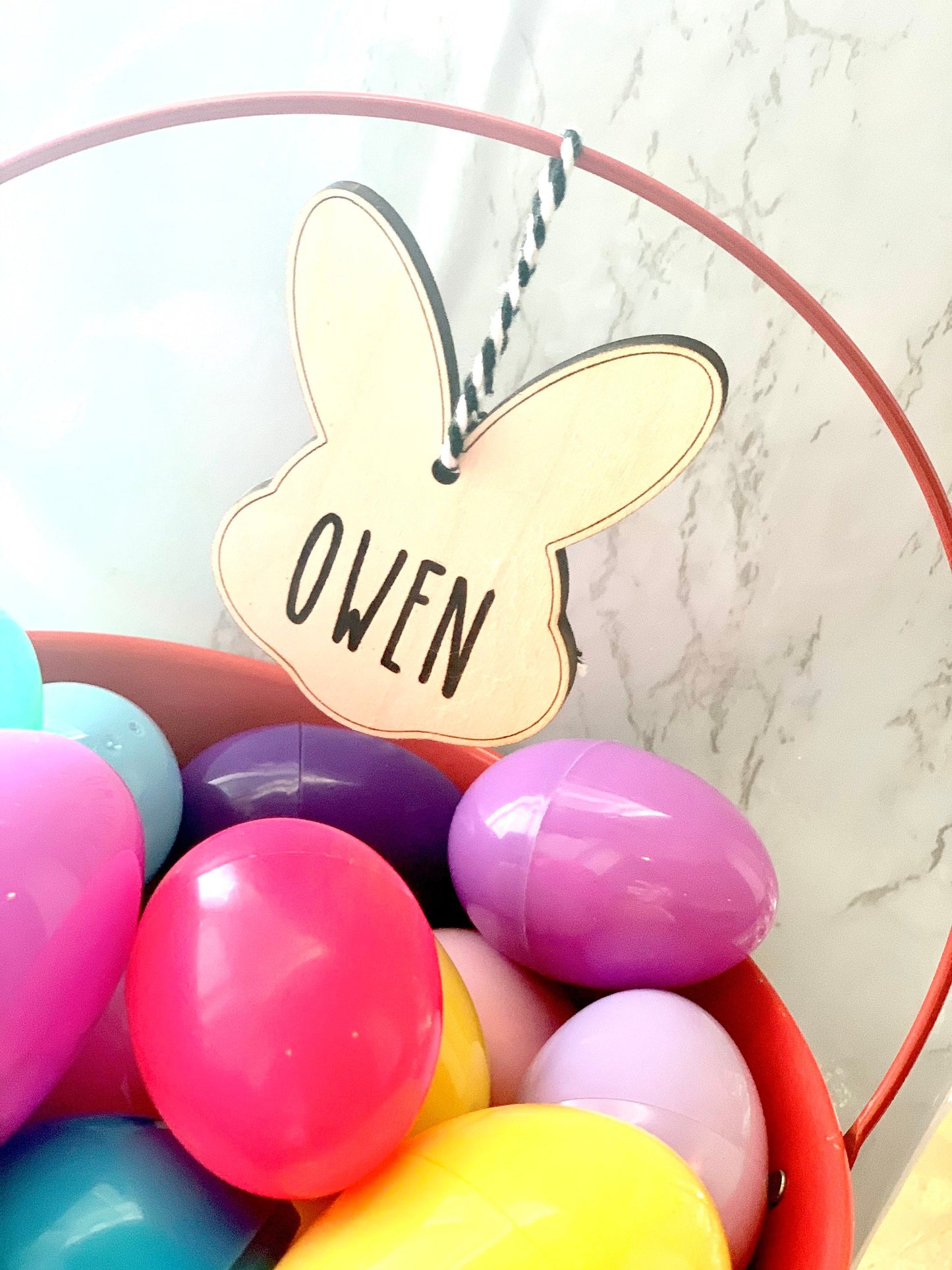 Easter Basket Name Tag