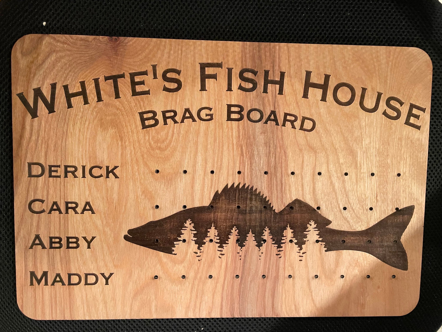 Fishing Brag Board